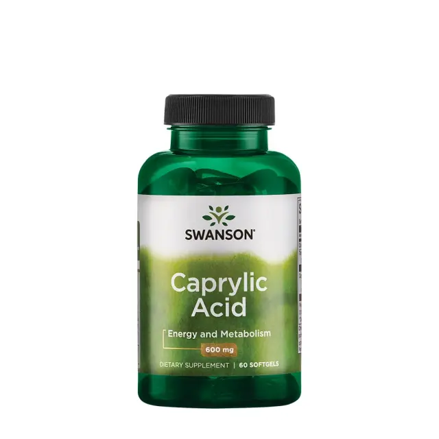 Swanson Caprylic Acid 600 MG