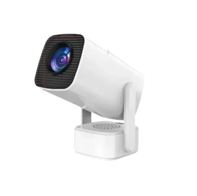 Portable Projector 4K HD με Wi-Fi και Ενσωματωμένο Ηχείο Λευκός