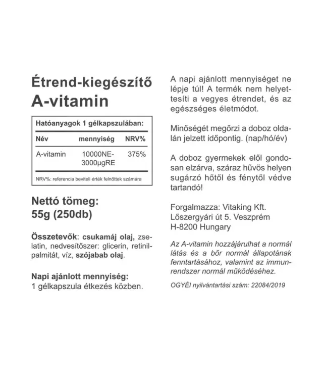 Vitaking Vitamin A&D 10,000/1,000 IU 2