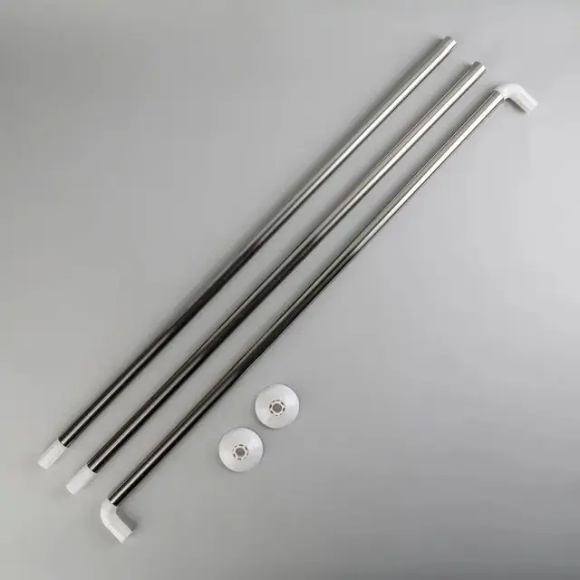 Βέργα κουρτίνας μπάνιου - Γωνιακή - CS-3290S - 90*90*90cm - 231408 2