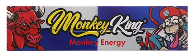 Monkey King Χαρτάκια Energy - King Size Slim με Τζιβάνα 2