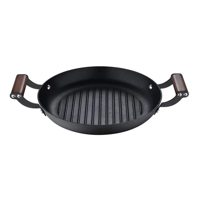 Master Pro Odin Στρογγυλό Σχαροτήγανο από Πρεσσαριστό Σίδερο 2