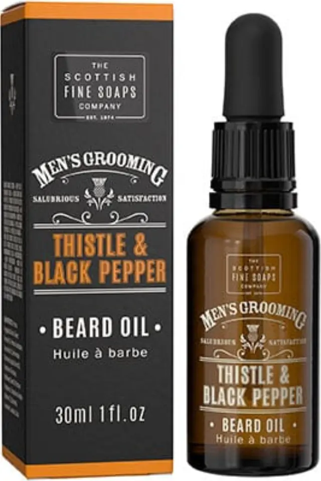 The Scottish Fine Soaps Men s Grooming THISTLE & BLACK PEPPER Beard Oil Λαδάκι για γένια 3