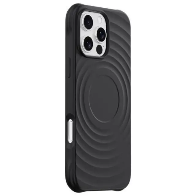 Θήκη TPU Devia Apple iPhone 16 Pro Magnetic Shock Proof Ripple Μαύρο N66369
