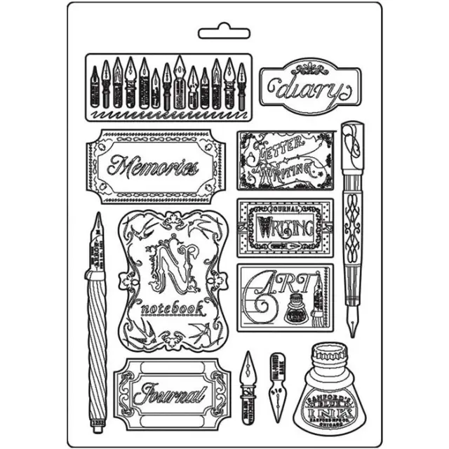 Εύκαμπτο Καλούπι για Σαπούνι-Γύψο - 21x29.7cm - Ink & Labels