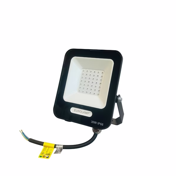Προβολέας LED 30W SMD IP66 Μπλε PLUS Μαύρο
