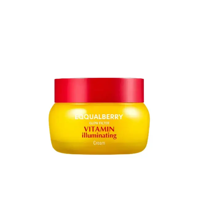 Eqqualberry Vitamin Illuminating Cream Κρέμα Προσώπου για Δυσχρωμίες, Κηλίδες και Ανομοιόμορφο Τόνο, 50ml