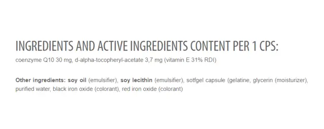 Extrifit Coenzyme Q 10 - 30 mg Caps 3