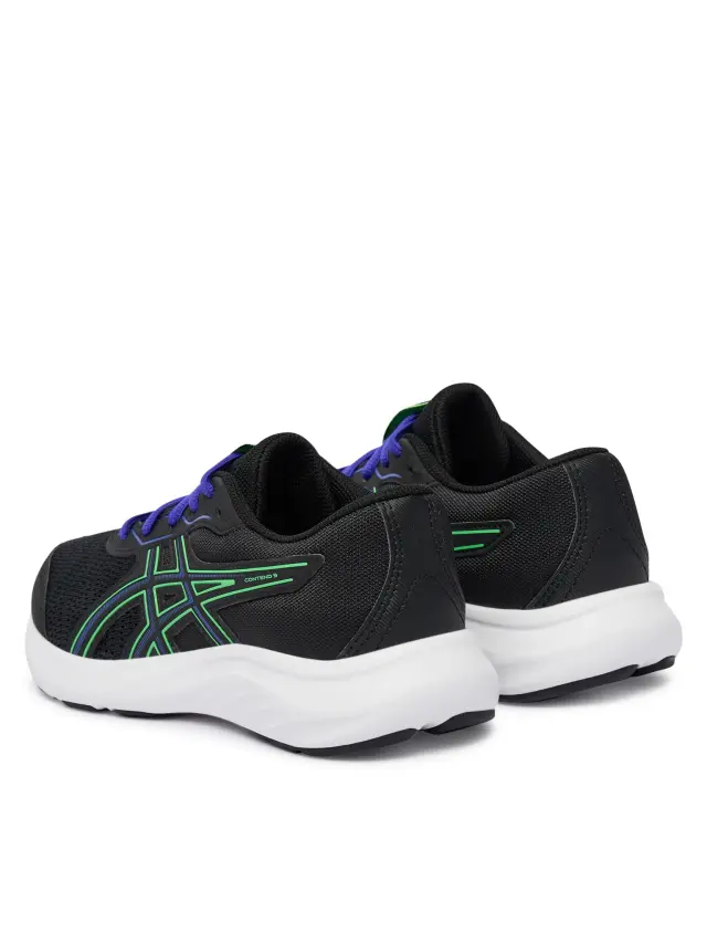 Asics Contend 9 GS Black/Vital Green 1014A337-009 - 40 3