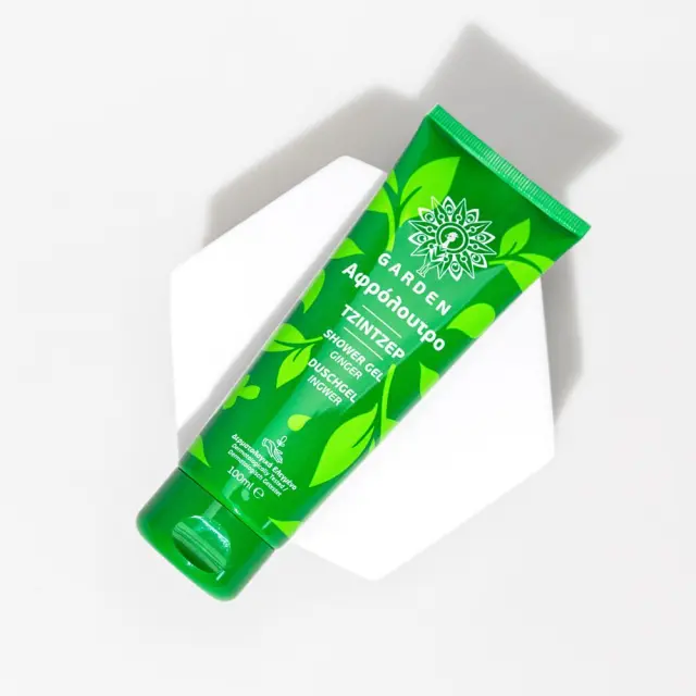 GARDEN Shower Gel Ginger Αφρόλουτρο Τζίντζερ 100ml 2