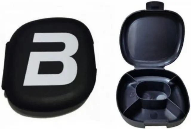 BioTechUSA Pillbox Biotech black (21008020100) 2