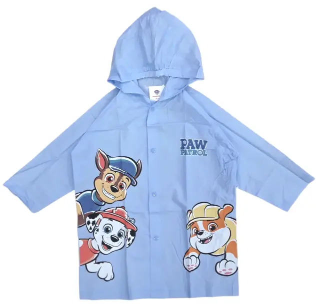 Αδιάβροχο Raincoat Παιδικό με Κουκούλα Paw Patrol Light Blue 8110031 - 7-8Y (122-128cm)