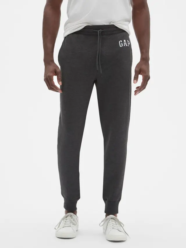 Γκρι Gap Logo Modern Jogger Παντελόνι charcoal gray - S