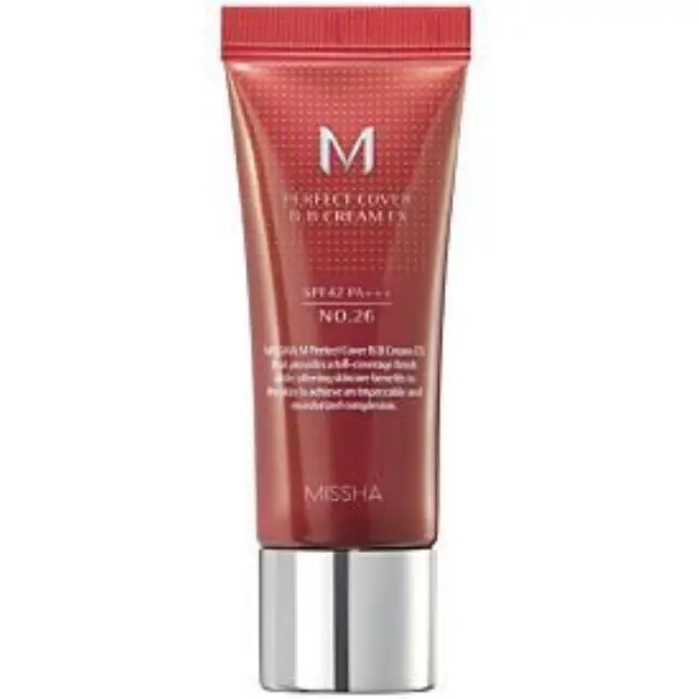 Missha M Perfect Covering BB Cream No.26 Natural Caramel Μεγάλη προστασία και τέλεια κάλυψη SPF42 PA+++ 20ml