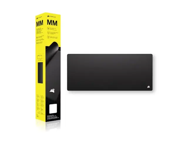 Corsair Mousepad MM Extended 2XL Anti-fray (930x400x2, Black) (CH-941D070-WW) 3