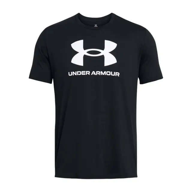 Under Armour Men's Sportstyle Logo Update Shortsleeve Tee Μαύρο - Άσπρο 1382911-001 (Under Armour) 3