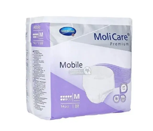 Hartmann Molicare Premium Mobile Super Εσώρουχο Νύχτας No Medium 8 Σταγόνων 14Τεμ.