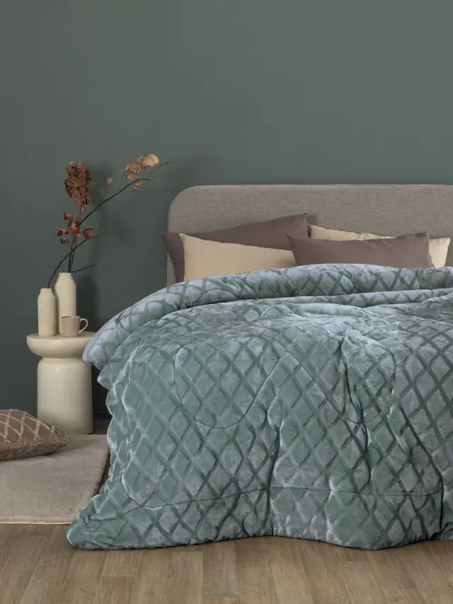 Κουβερτοπαπλωμα King Size Nadine Collection 240x260 NADINE/5 Jade Palamaiki - KING 240x260