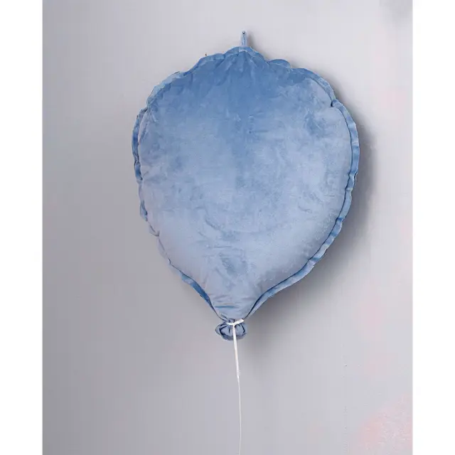 Μαξιλάρι Μπαλόνι 40x29cm Velvet Feel Palamaiki VF802 Blue
