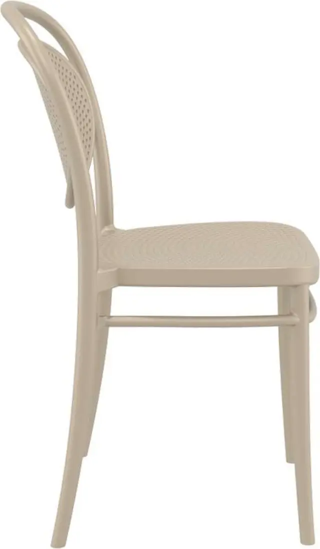 Καρέκλα Στοιβαζόμενη MARCEL Dove Grey PP 45x52x85cm 3