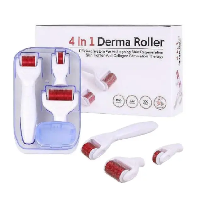 Σετ μεσοθεραπείας προσώπου - 4 σε 1 - Meso Roller - MR-668 - 764871 2