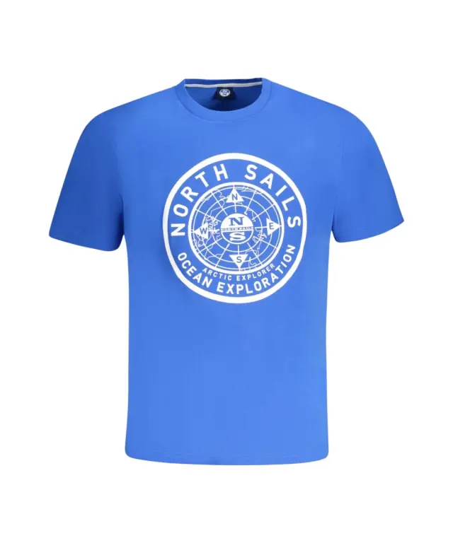 North Sails - Ανδρικό T-shirt Κοντομάνικο Regular Fit 996025-000-0760 Μαύρο 3
