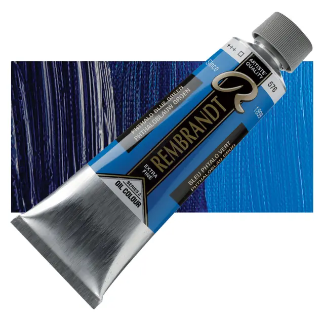 Λάδι Talens Rembrandt - 576 Phthalo Blue Greenish - 150ml