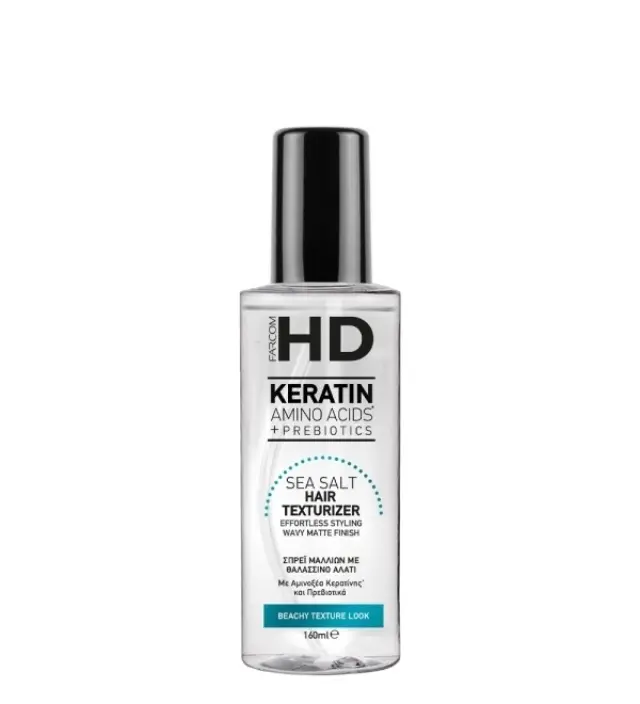 Farcom HD Spray Sea Salt Με Αμινοξέα Κερατίνης Φυτικής Προέλευσης και Πρεβιοτικά 160ml