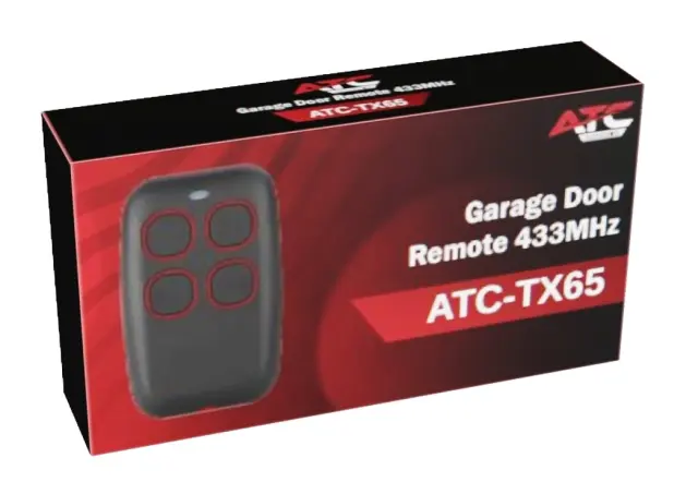 Τηλεχειριστήριο γκαραζόπορτας TX65 433MHz 03.005.1078 2