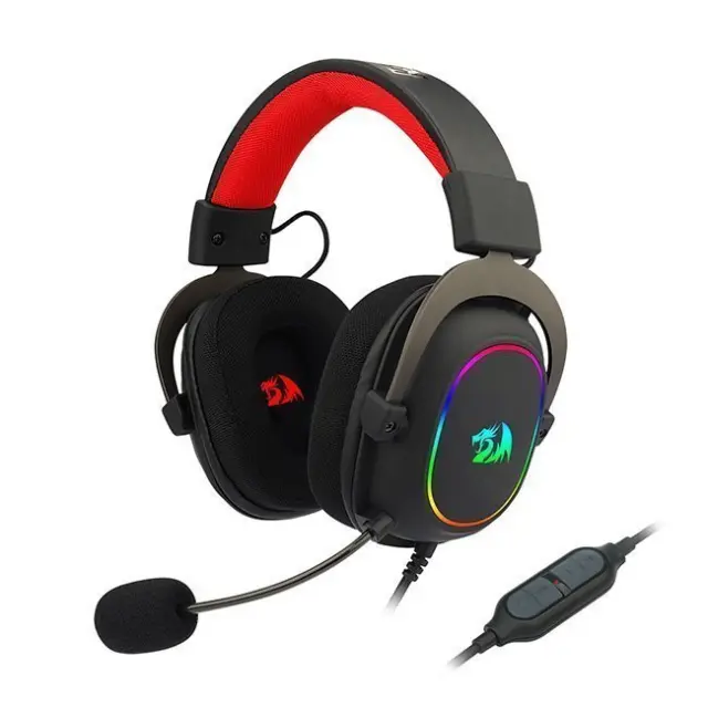 Redragon Gaming Headset H510 Zeus-X RGB Black / Red (H510-RGB)