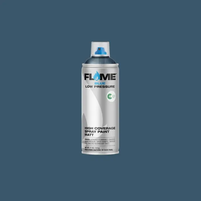 Flame Blue Spray Paint 400ml FB-530 Denim Blue Dark