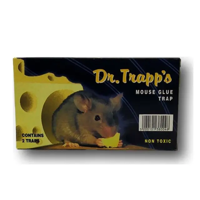 Stac Dr. Trapp’s Ποντικοπαγίδα με Κόλλα μη Τοξική 16x9cm 2τμχ