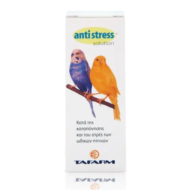 Tafarm Antistress Solution Συμπλήρωμα Διατροφής Πτηνών κατά του Στρες 15ml