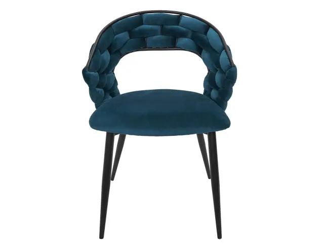 Kαρέκλα Sawyer Home Deco Factory με διαστάσεις 62x54x83cm - Duck Blue HD0357 3