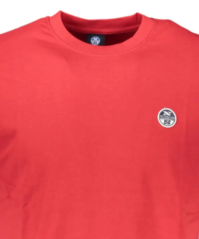 North Sails - Ανδρικό T-shirt Κοντομάνικο 902831-000-0230 Κόκκινο 3