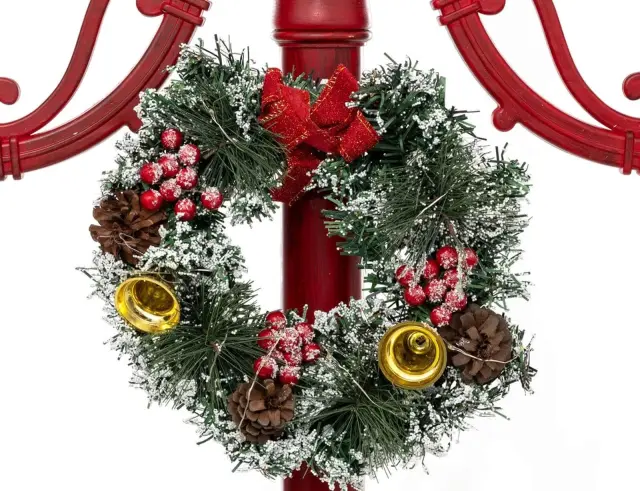 Διακοσμητικό Φανάρι Fééric Lights & Christmas με 158 φωτάκια LED και ύψος 215cm - Θερμό Λευκό 190925 3