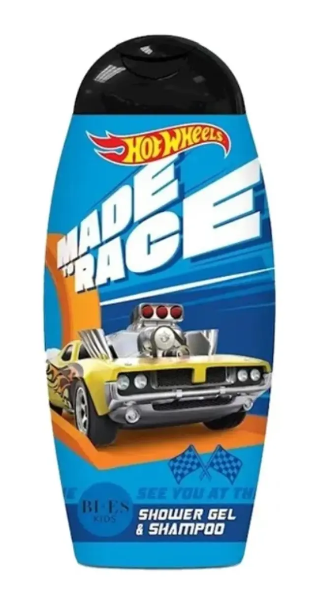 Hot Wheels Made To Race Αφρόλουτρο & Σαμπουάν Παιδικό 250ml