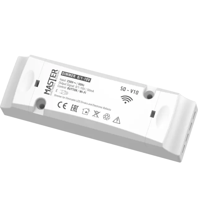 SD-V10 DIMMER (0/1 - 10V) / 230VAC (Wi-Fi) MASTER ELECTRIC