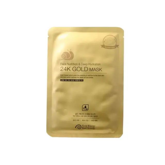Gold Snail Nutrition & Deep Hydration Μάσκα Προσώπου 33ml 1 τμχ