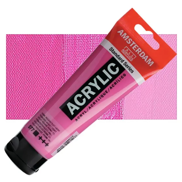 Ακρυλικό Talens Amsterdam 577 Permanent Red Violet Light - 120ml
