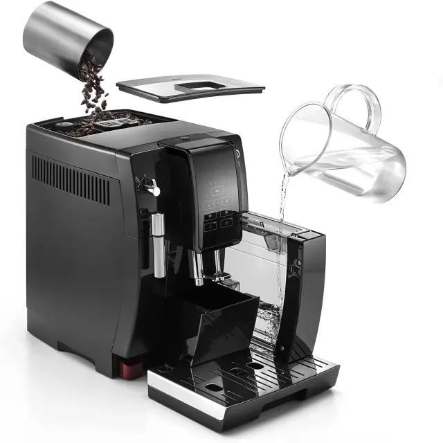 De'Longhi Αυτόματη Μηχανή Espresso Dinamica 1450W 15bar Black (ECAM350.15.B) 2