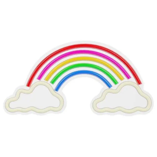 Neon Plexi Forever Light FPNE32 RAINBOW ON CLOUDS (USB, On/Off & Dimmer) Πολύχρωμο N68171