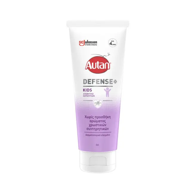 Autan Defense+ Άοσμο Εντομοαπωθητικό Gel σε Σωληνάριο Kids Κατάλληλο για Παιδιά 100ml Autan Defense+ Άοσμο Εντομοαπωθητικό Gel σε Σωληνάριο Kids Κατάλληλο για Παιδιά 100ml 2