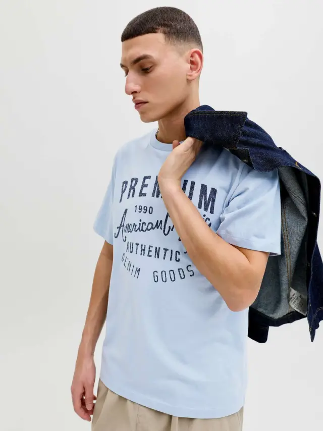 JPRBLUALEX SS TEE FST Ashley Blue 2