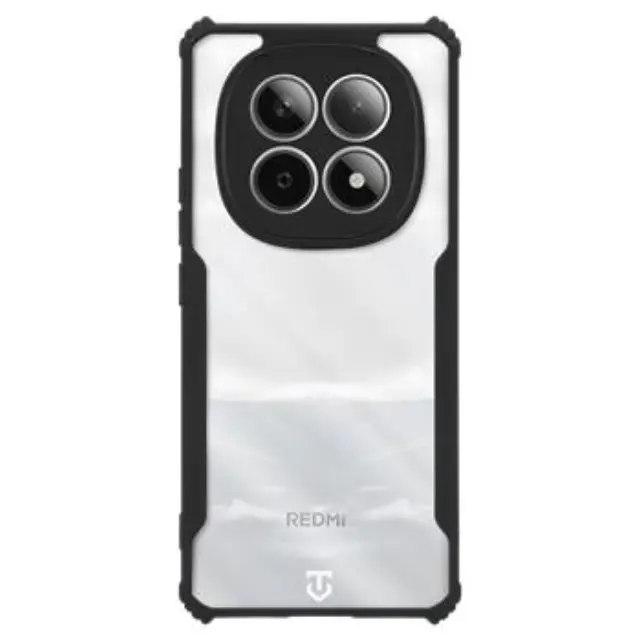 Tactical Quantum Stealth Cover for Xiaomi Redmi Note 15 5G Clear/Black