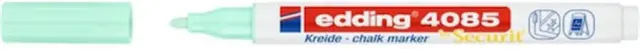 Μαρκαδόρος Υγρής Κιμωλίας Chalk Marker 4085 Pastel Πράσινο (Edding)