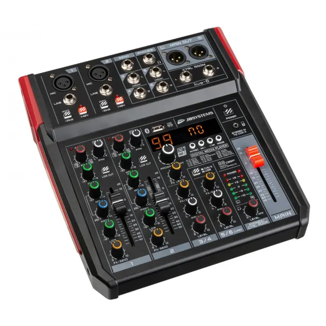 JBSYSTEMS LIVE-6 ΚΟΝΣΟΛΑ ΗΧΟΥ 6CH 3