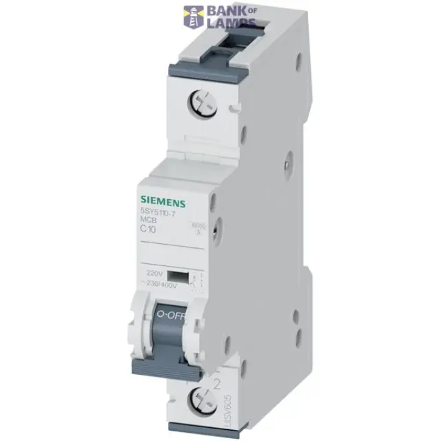 Circuit breaker Universal current 220 V DC 230/400 V AC 10kA, 1-pole, C, 10 A