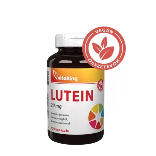 Vitaking Lutein 20 mg + 4 mg Zeaxantin 120 Capsules