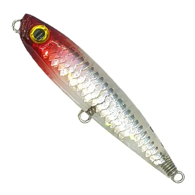 Τεχνητό Soul Lures Ghostler 80S – Sinking Topwater WTD με Εποξική Κατασκευή 02 - Inferno Flash